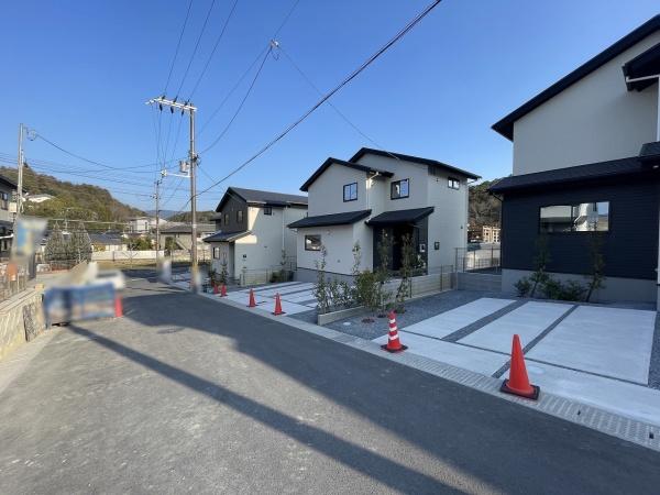 京都市北区上賀茂本山　8号地　新築戸建て 現地写真（前面道路含む現地写真）