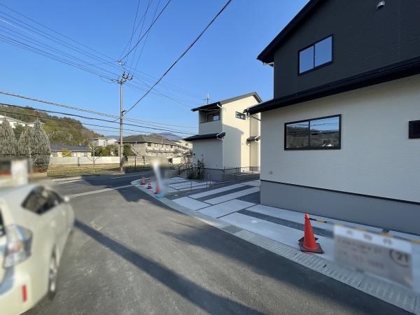 京都市北区上賀茂本山　10号地　新築戸建て 現地写真（前面道路含む現地写真）