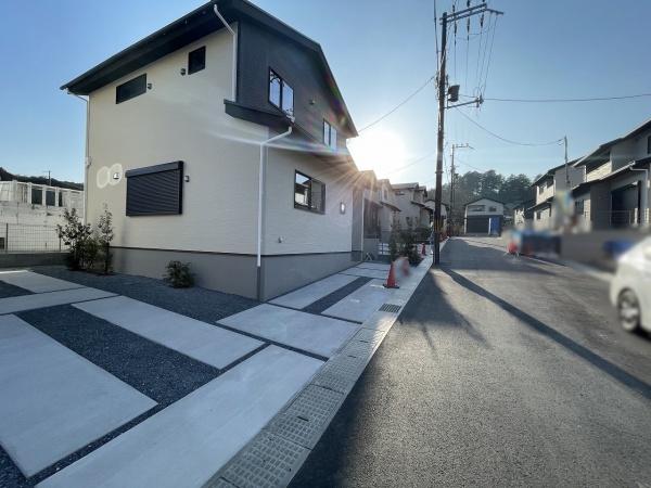 京都市北区上賀茂本山　10号地　新築戸建て 現地写真（前面道路含む現地写真）