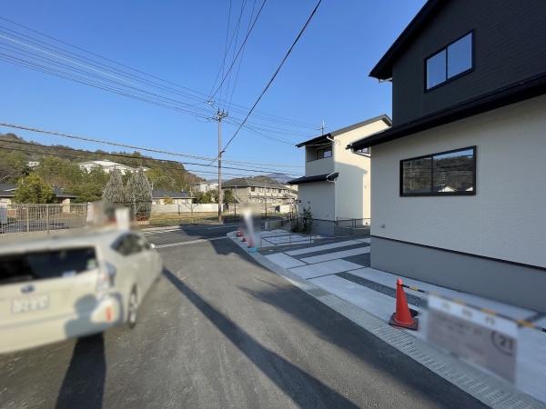 京都市北区上賀茂本山　10号地　新築戸建て 現地写真（前面道路含む現地写真）