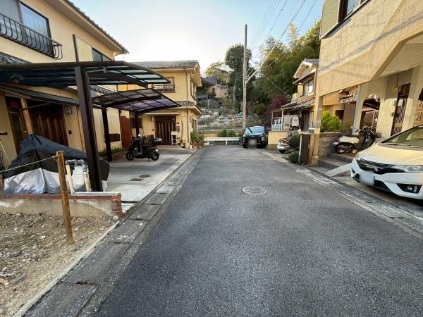 京都市北区大宮釈迦谷　新築戸建 現地写真（前面道路含む現地写真）