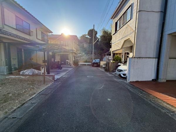 京都市北区大宮釈迦谷　新築戸建 現地写真（前面道路含む現地写真）
