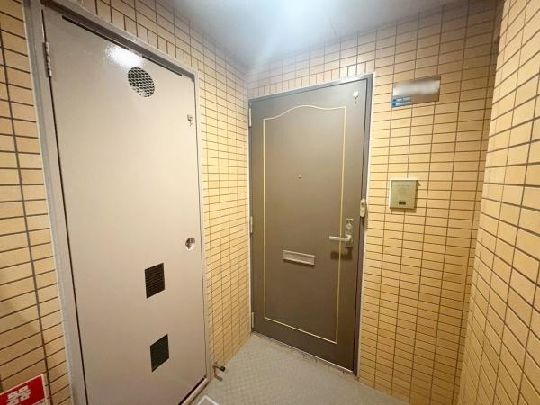 阿倍野桃ヶ池シティハウス 現地写真（玄関）