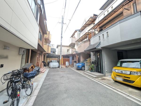 京都市中京区二条新町　中古戸建 現地写真（前面道路含む現地写真）