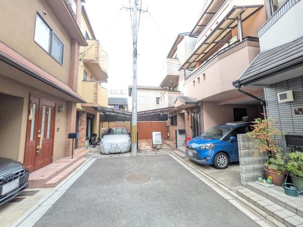 京都市中京区二条新町　中古戸建 現地写真（前面道路含む現地写真）