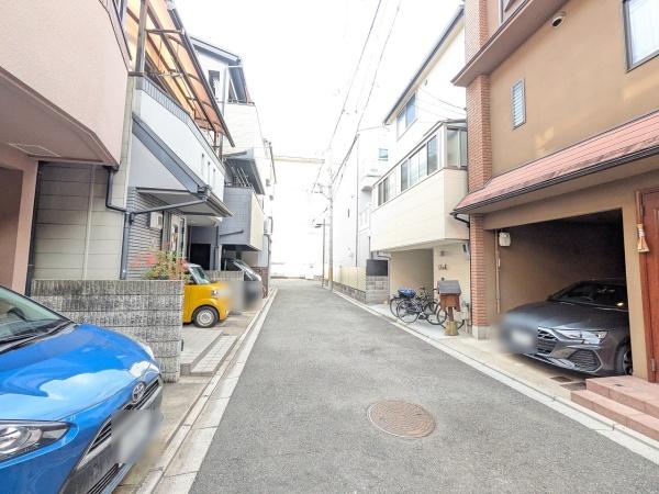 京都市中京区二条新町　中古戸建 現地写真（前面道路含む現地写真）