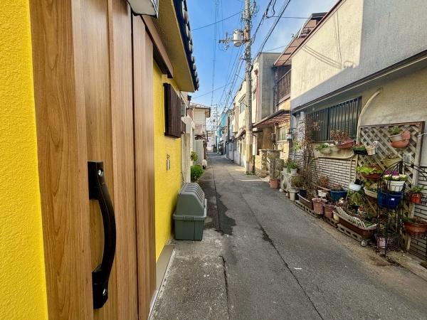 大阪市西成区天下茶屋2丁目　中古戸建 現地写真（前面道路含む現地写真）