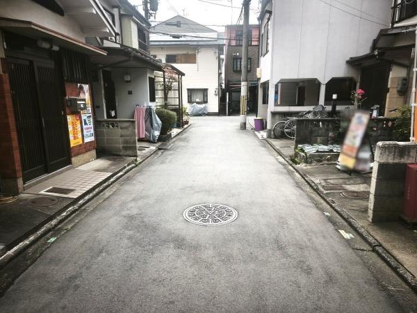 京都市下京区西七条名倉町　古家付売土地 現地写真（前面道路含む現地写真）