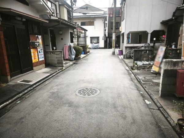 京都市下京区西七条名倉町　古家付売土地 現地写真（前面道路含む現地写真）
