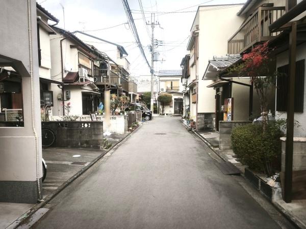 京都市下京区西七条名倉町　古家付売土地 現地写真（前面道路含む現地写真）