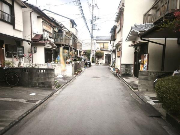 京都市下京区西七条名倉町　古家付売土地 現地写真（前面道路含む現地写真）
