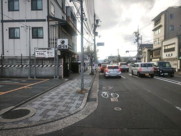 京都市下京区土橋町　建築条件無売土地 現地写真（前面道路含む現地写真）