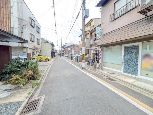 京都市上京区西柳町　中古戸建 現地写真（前面道路含む現地写真）