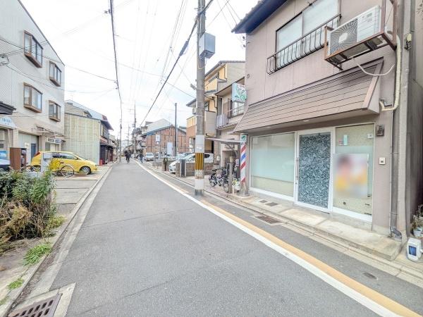 京都市上京区西柳町　中古戸建 現地写真（前面道路含む現地写真）