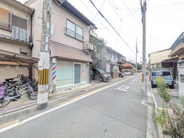 京都市上京区西柳町　中古戸建 現地写真（前面道路含む現地写真）