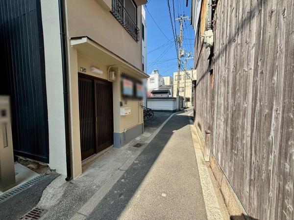大阪市東成区東今里3丁目　中古戸建 現地写真（前面道路含む現地写真）
