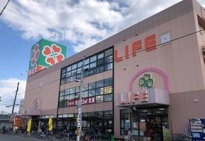 大阪市東住吉区杭全7丁目　A号棟　新築戸建 スーパー