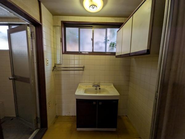 京都市北区衣笠高橋町　中古戸建 内観写真（洗面台・洗面所）