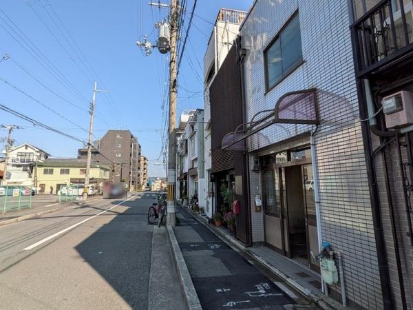 京都市北区衣笠高橋町　中古戸建 現地写真（前面道路含む現地写真）