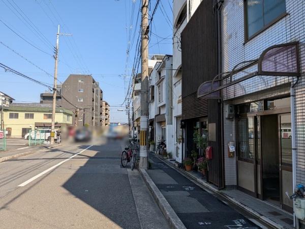 京都市北区衣笠高橋町　中古戸建 現地写真（前面道路含む現地写真）