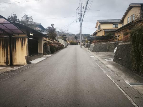 京都市右京区太秦中山町　中古戸建 現地写真（前面道路含む現地写真）