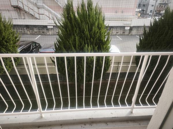 西京極ガーデンハイツ 現地写真（バルコニー）