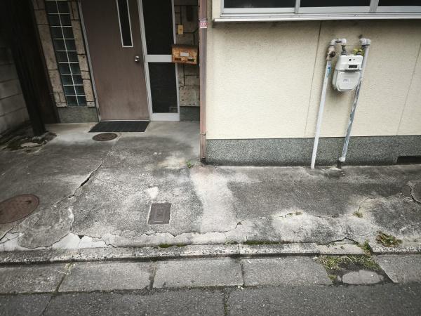 京都市右京区山ノ内苗町　建築条件無売土地 現地写真