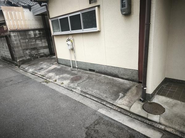 京都市右京区山ノ内苗町　建築条件無売土地 現地写真