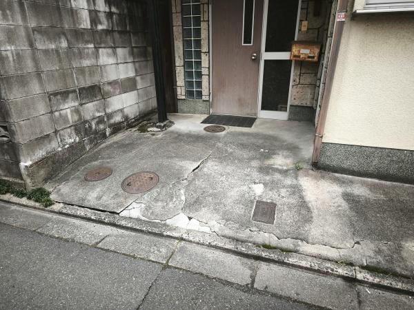 京都市右京区山ノ内苗町　建築条件無売土地 現地写真