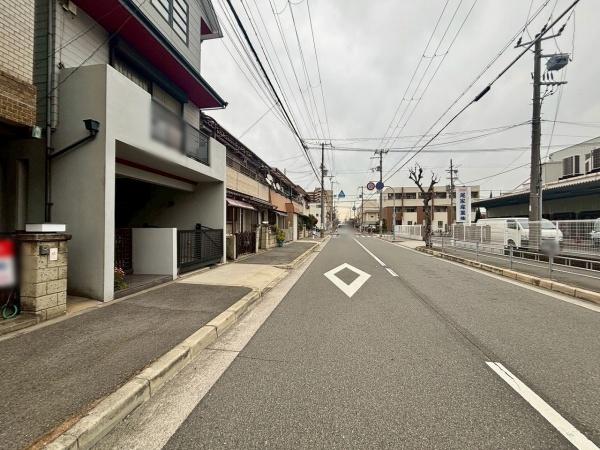 大阪市住之江区新北島8丁目　中古戸建 現地写真（前面道路含む現地写真）