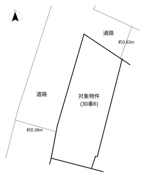 京都府京都市東山区今熊野南日吉町 間取図・土地図