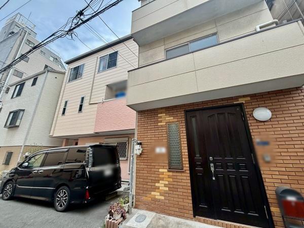 大阪市東住吉区田辺1丁目　中古戸建 現地写真（前面道路含む現地写真）