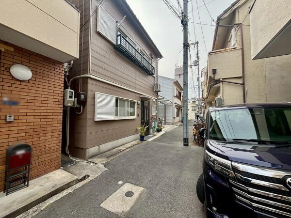 大阪市東住吉区田辺1丁目　中古戸建 現地写真（前面道路含む現地写真）