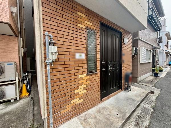 大阪市東住吉区田辺1丁目　中古戸建 現地写真（前面道路含む現地写真）