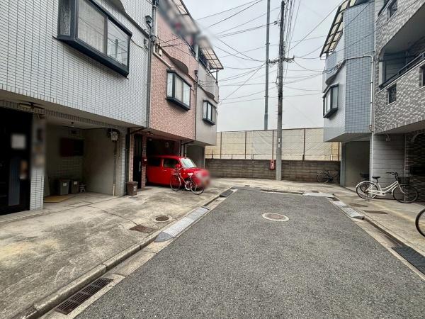 大阪市西成区千本中1丁目　中古戸建 現地写真（前面道路含む現地写真）