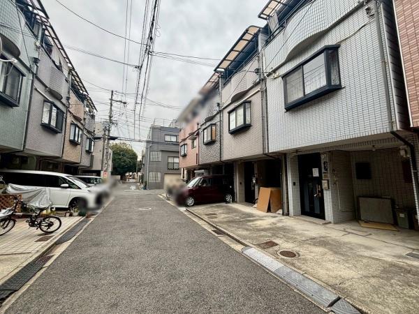 大阪市西成区千本中1丁目　中古戸建 現地写真（前面道路含む現地写真）
