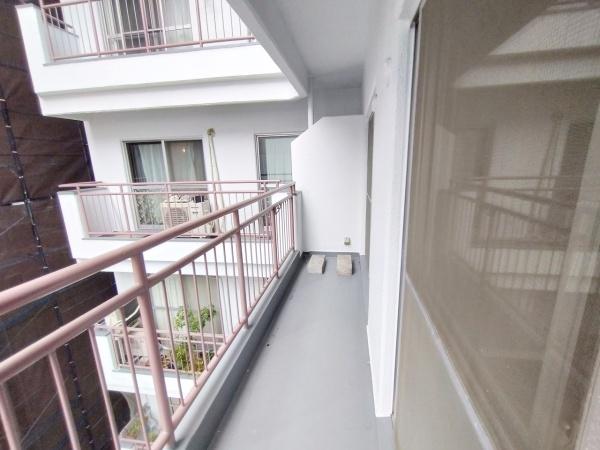大手前ストークマンション 現地写真（バルコニー）