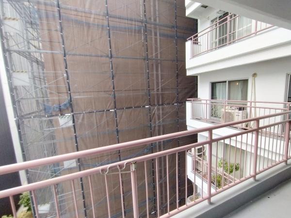 大手前ストークマンション 現地写真（バルコニー）