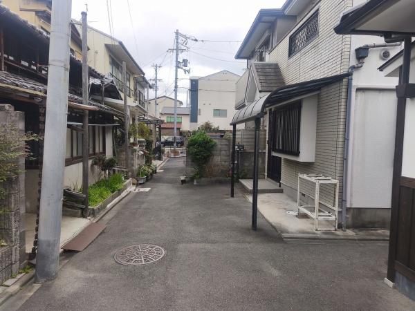 京都市上京区突抜町　中古戸建 現地写真（前面道路含む現地写真）