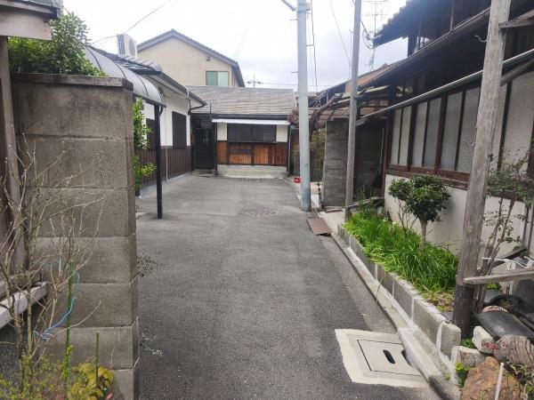 京都市上京区突抜町　中古戸建 現地写真（前面道路含む現地写真）