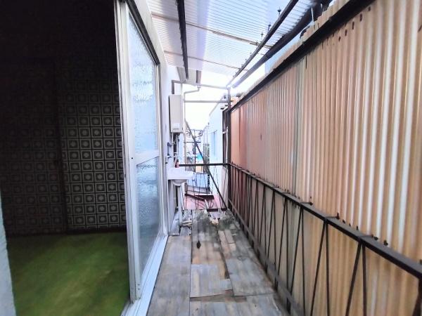 京都市上京区柏清盛町　中古戸建 現地写真（バルコニー）