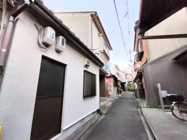 京都市上京区柏清盛町　中古戸建 現地写真（前面道路含む現地写真）