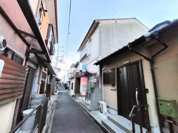 京都市上京区柏清盛町　中古戸建 現地写真（前面道路含む現地写真）