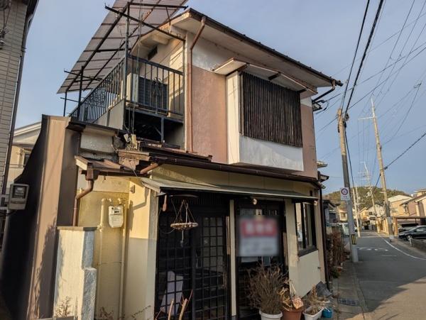 京都市北区大宮上ノ岸町　古家付売土地 現地写真
