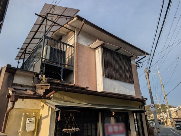 京都市北区大宮上ノ岸町　古家付売土地 現地写真