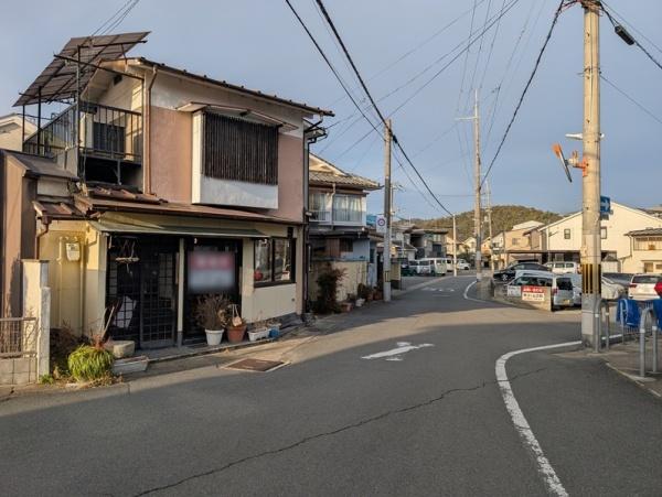 京都市北区大宮上ノ岸町　古家付売土地 現地写真