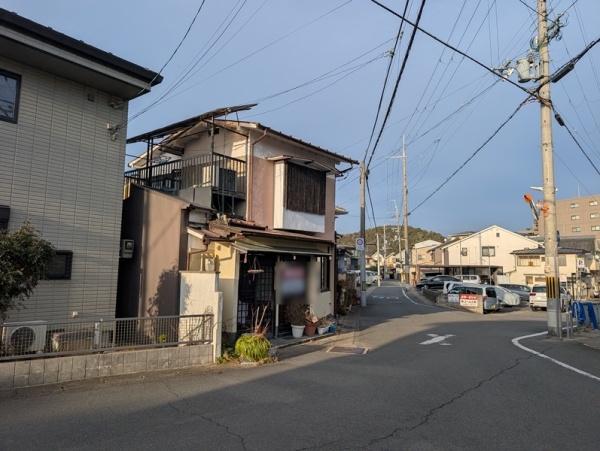 京都市北区大宮上ノ岸町　古家付売土地 現地写真