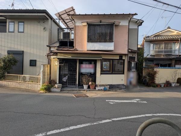 京都市北区大宮上ノ岸町　古家付売土地 現地写真