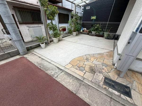 大阪市西成区花園南1丁目　中古戸建 現地写真（前面道路含む現地写真）