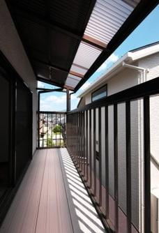 京都市北区西賀茂北川上町　中古戸建 現地写真（バルコニー）